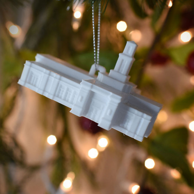 Memphis Tennessee Temple Christmas Ornament