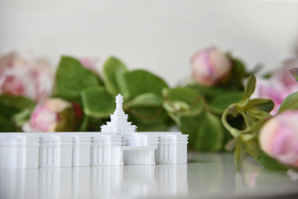 Tuxtla Gutiérrez Mexico Temple Replica Statue Tiny 3D Temples