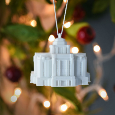 Meridian Idaho Temple Christmas Ornament