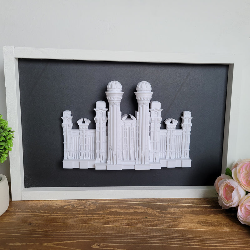 Tabernacle Organ 3D Statue and Framed Piece