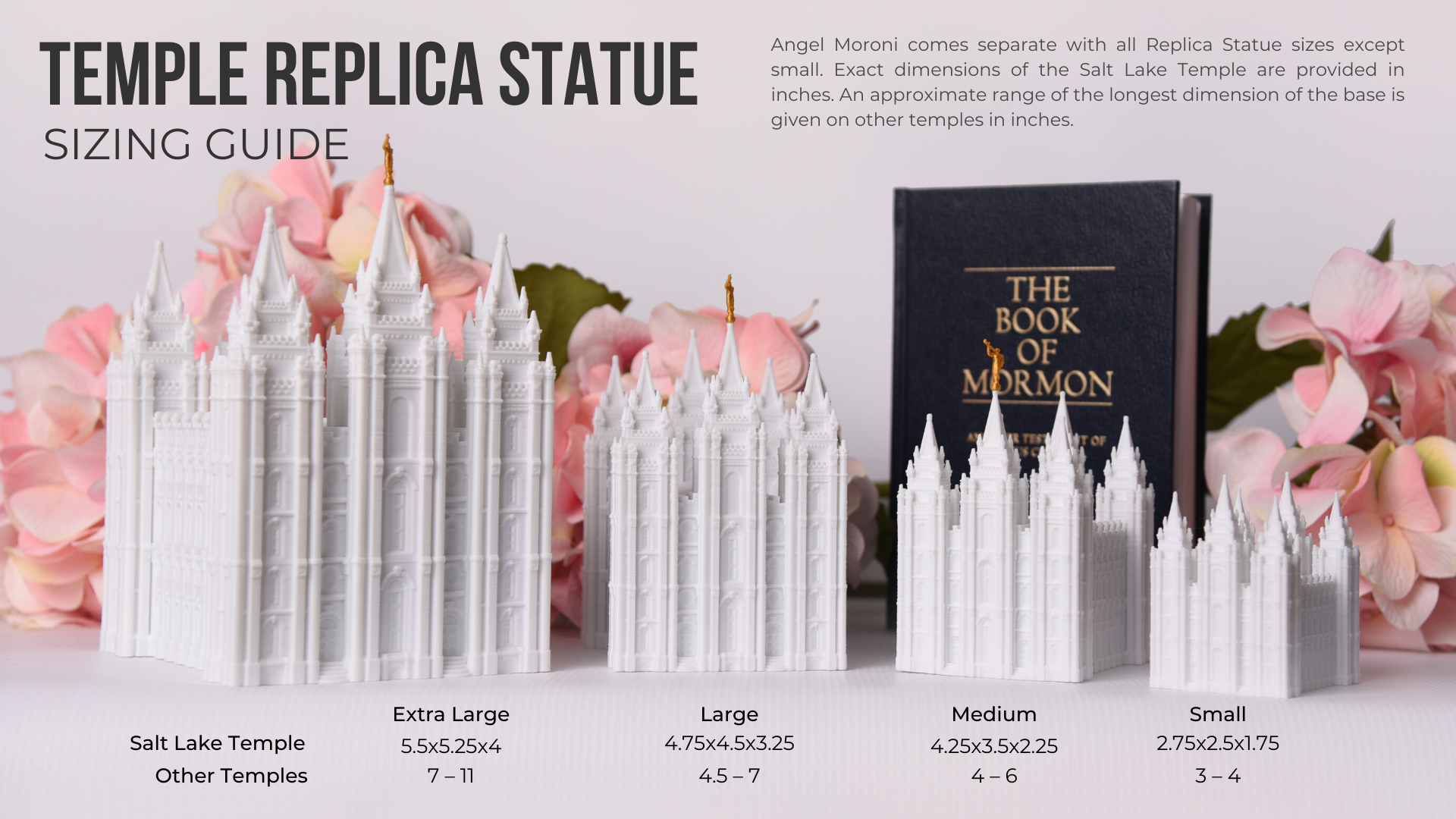 Temple Replica Statues – Tiny 3D Temples