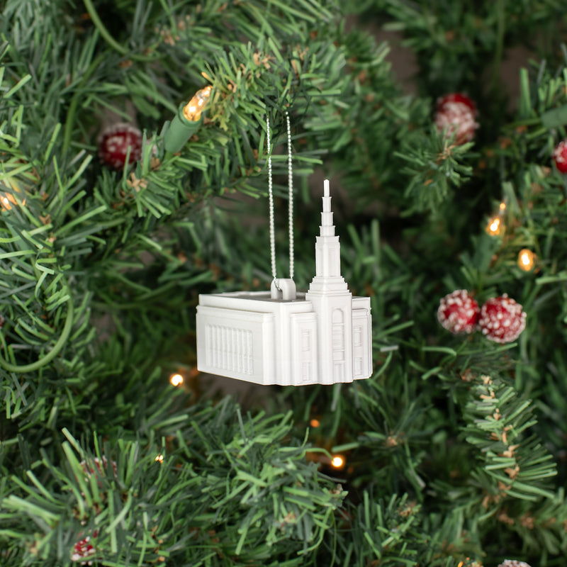 Auckland New Zealand Temple Christmas Ornament | LDS baptism gifts | Anniversary gifts | Missionary gifts | LDS Wedding gifts