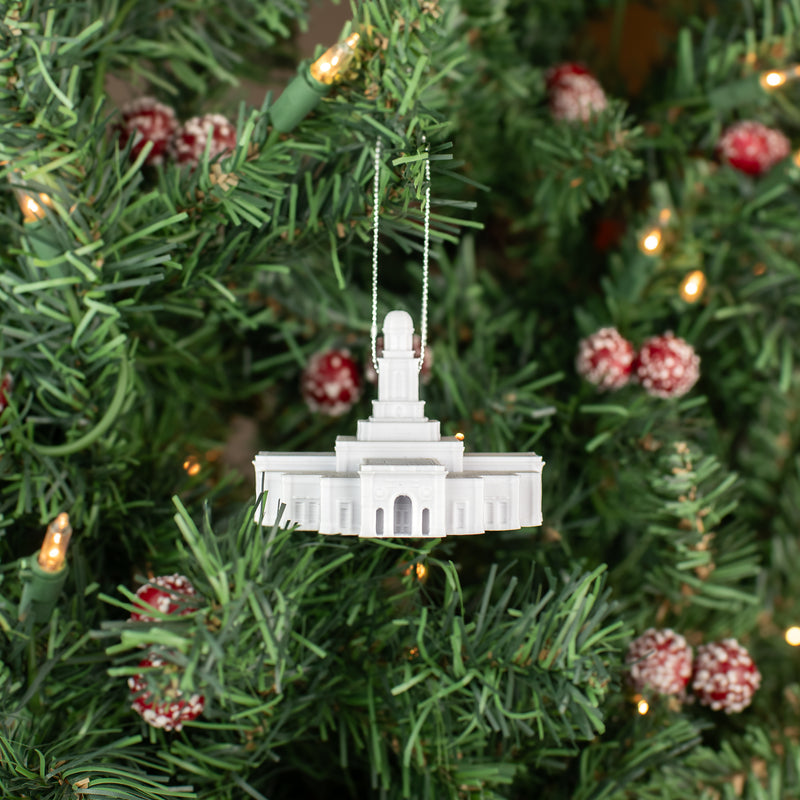 Bentonville Arkansas Temple Christmas Ornament 
