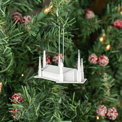 Boise Idaho Temple Christmas Ornament
