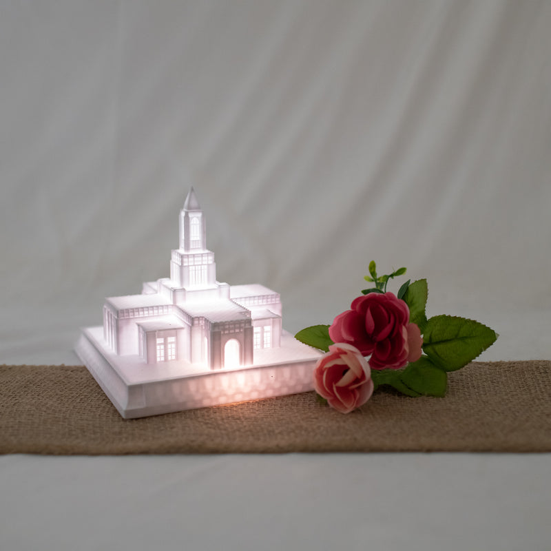 Casper Wyoming Temple Music Light