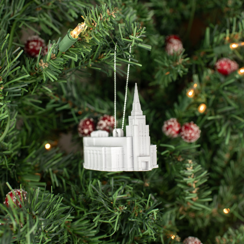 Curitiba Brazil Temple Christmas Ornament