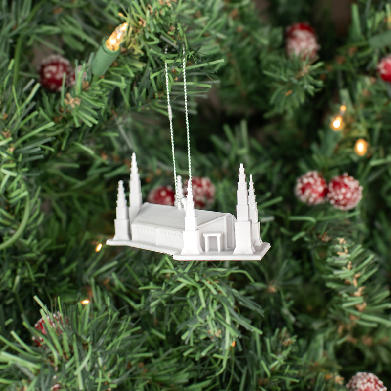 Dallas Texas Temple Christmas Ornament