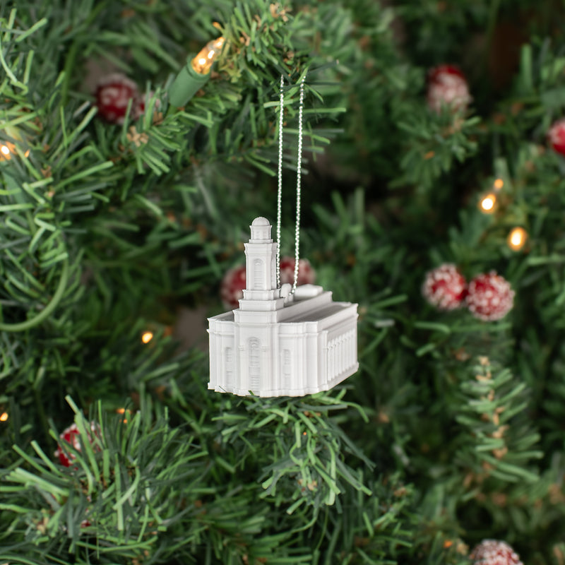 Feather River California Temple Christmas Ornament