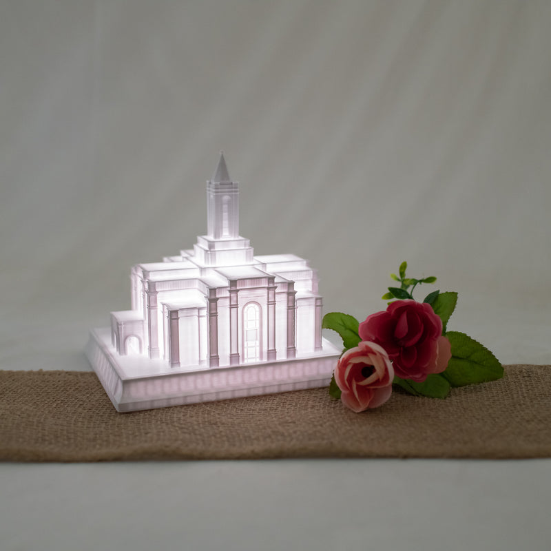 Montpelier Idaho Temple Night Light