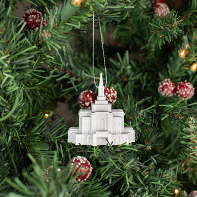 Orem Utah Temple Christmas Ornament