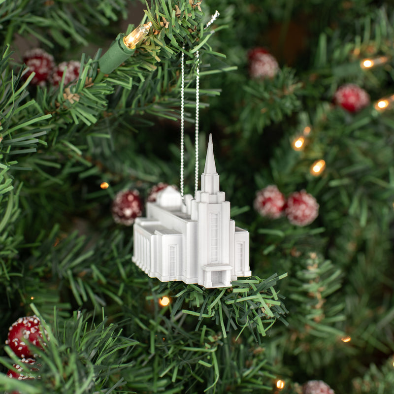 Vancouver British Columbia Temple Christmas Ornament