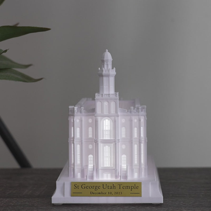 St. George Temple Music Light