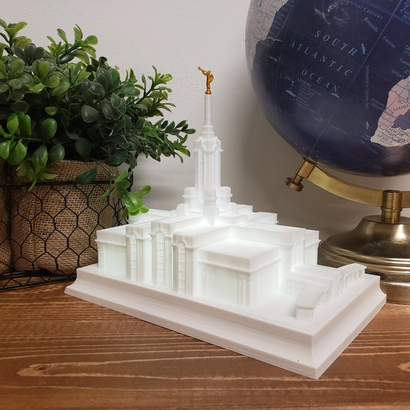 Mount Timpanogos Temple Music Light - Tiny 3D Temples