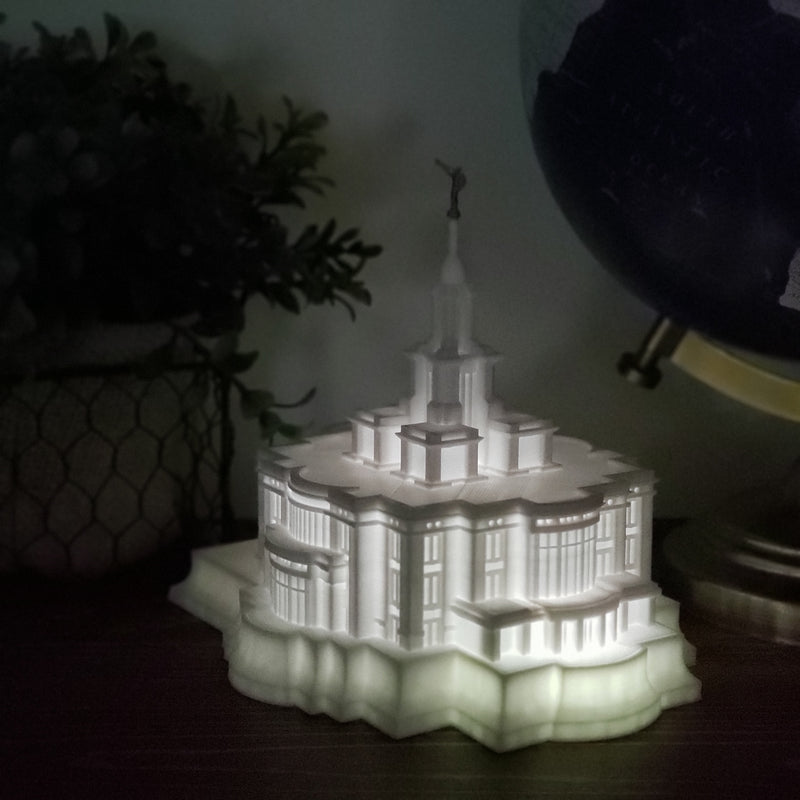 Payson Temple Music Light - Tiny 3D Temples
