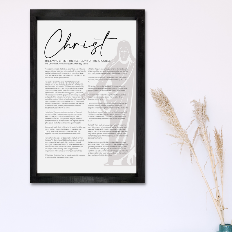 The Living Christ, The Family: A Proclamation to the World, The Articles of Faith Watermark Icon