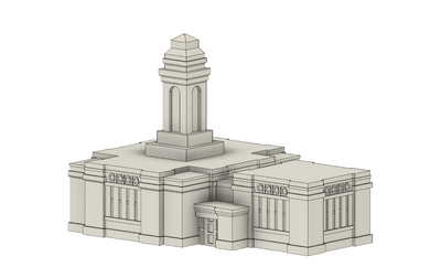 Colonia Juárez Chihuahua Mexico Temple Replica Statue - Tiny 3D Temples