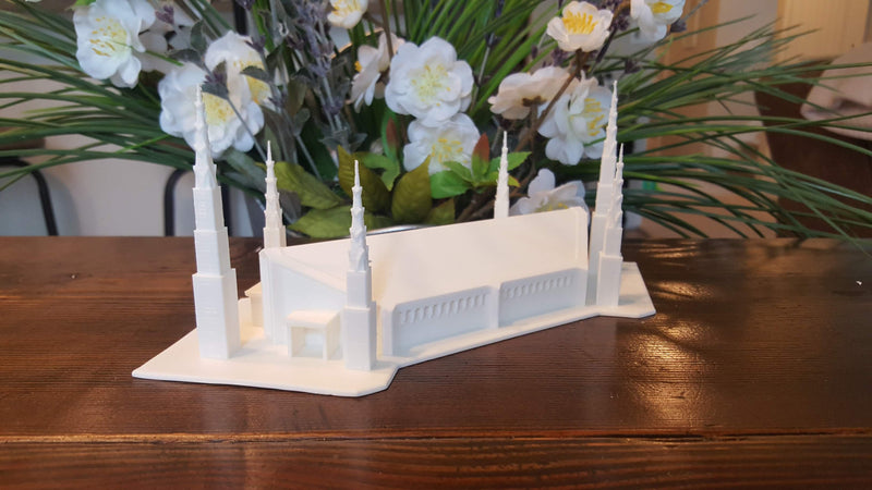 Dallas Texas Temple Replica Statue - Tiny 3D Temples