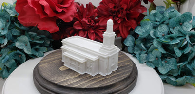 Fortaleza Brazil Temple Replica Statue - Tiny 3D Temples