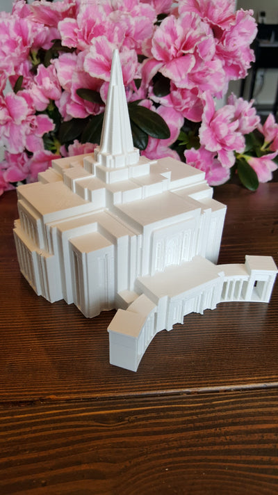 Gilbert Arizona Temple Statue Replica - Tiny 3D Temples
