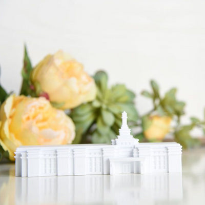 Memphis Tennessee Temple Replica Statue - Tiny 3D Temples