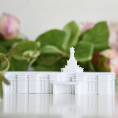 Melbourne Australia Temple Replica Statue - Tiny 3D Temples