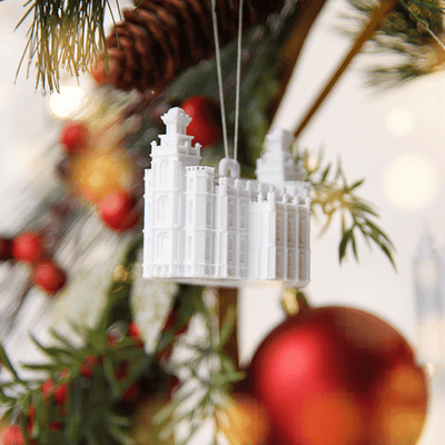 Logan Utah Temple Christmas Ornament
