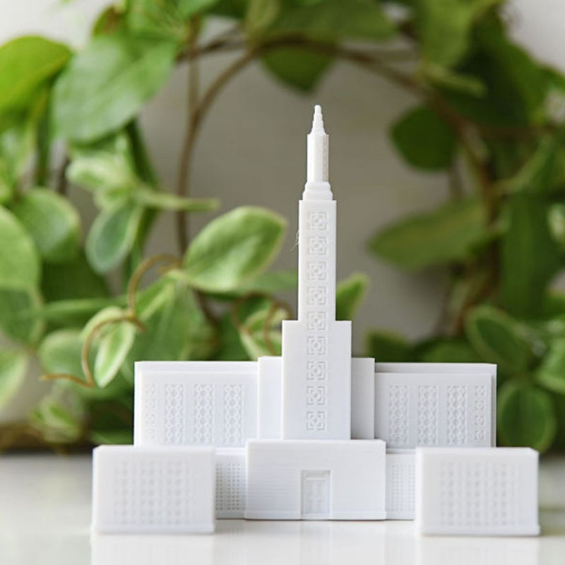 Los Angeles California Temple Replica Statue - Tiny 3D Temples
