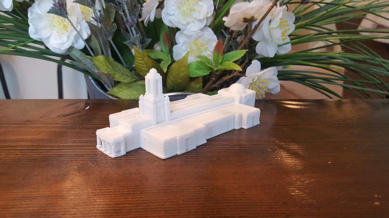 Newport Beach California Temple Replica Statue - Tiny 3D Temples