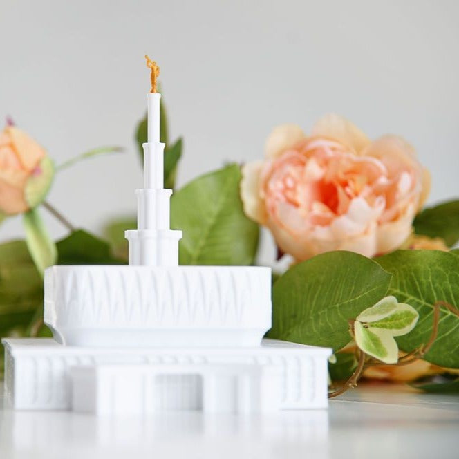 Provo Utah Temple Replica Statue - Tiny 3D Temples