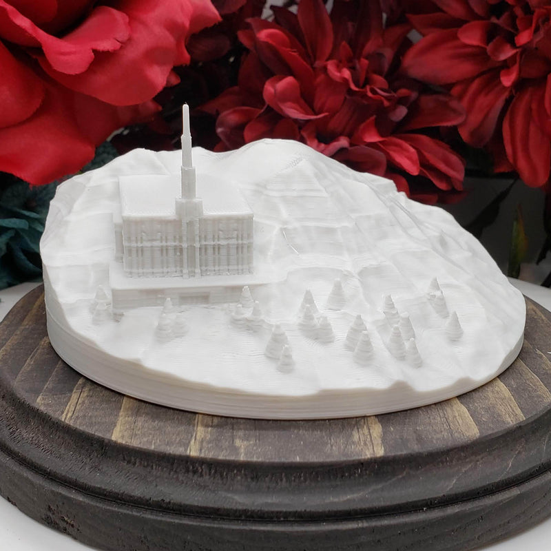 Seattle Washington Temple on Mount Rainier: Mountain of the Lord - Tiny 3D Temples