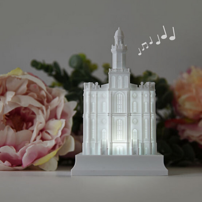 St George Temple Music Light - Tiny 3D Temples