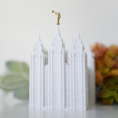 Salt Lake Temple Replica Statue - Tiny 3D Temples