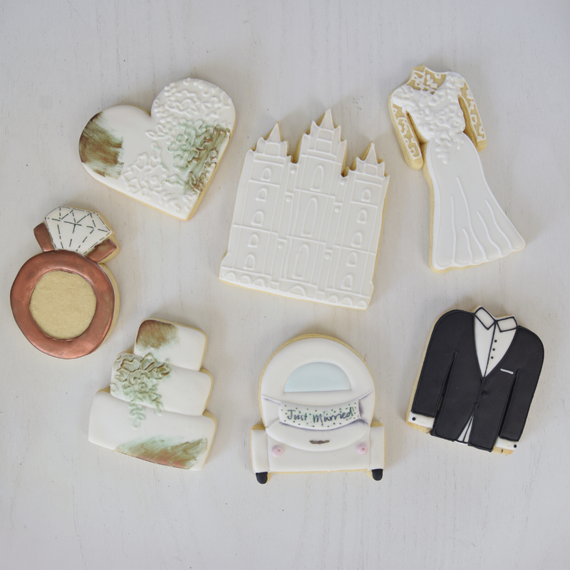 Wedding Cookie Cutter Set